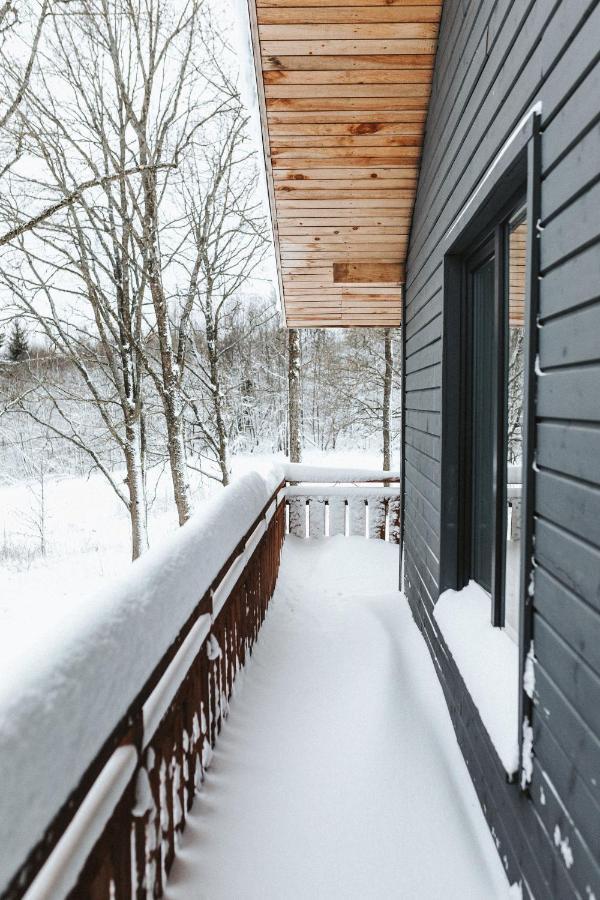 Sniegi Apartments With Sauna Madona Exterior photo